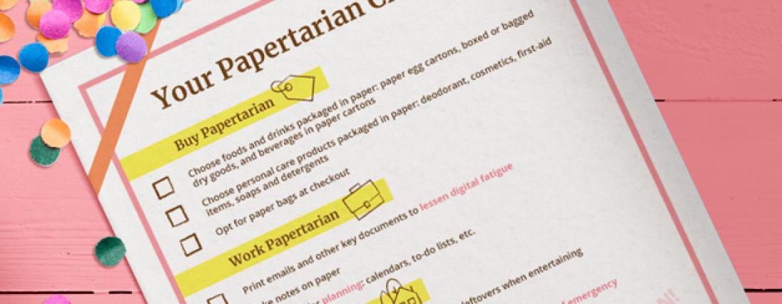 Papertarian checklist
